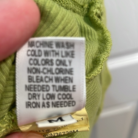 •APT. 9• embellished green henley-style tee // butterfly // sparkle studs - Picture 7 of 13